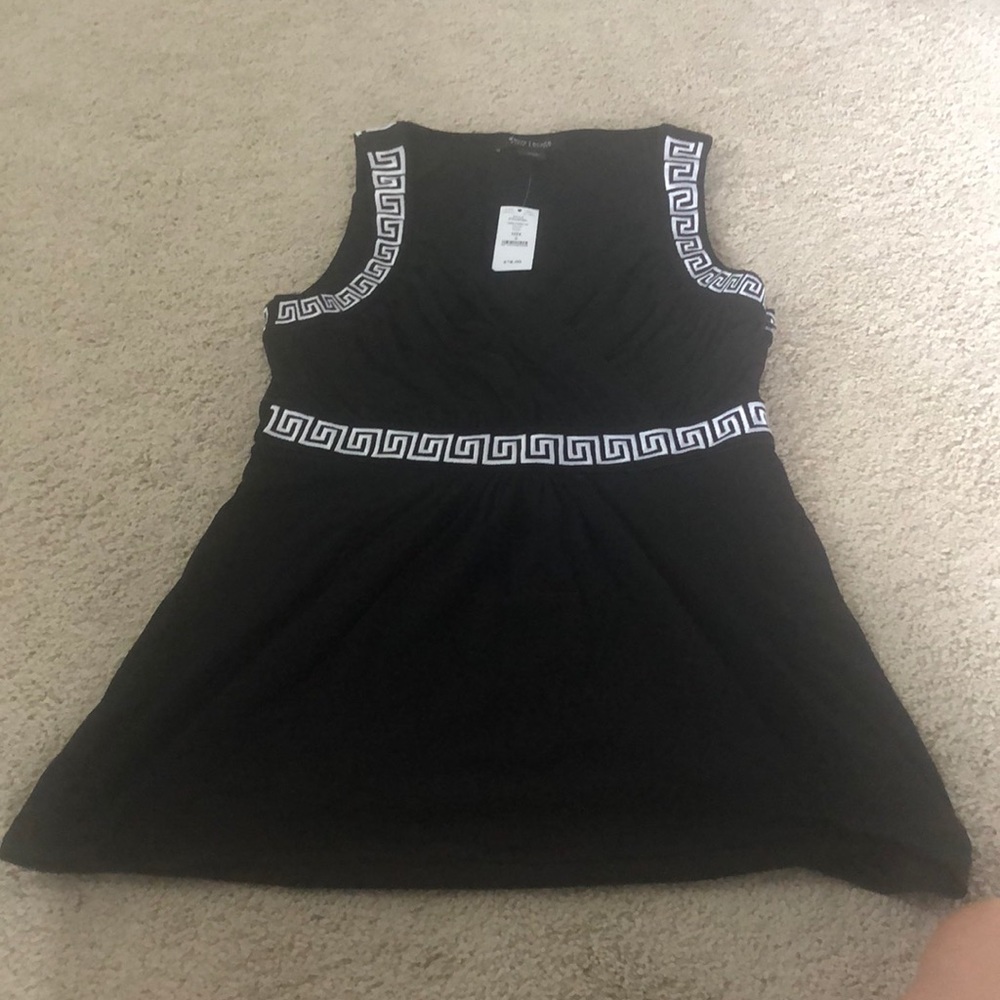 Dressy sleeveless top